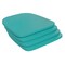 Flash Furniture 4PK Mint Poly Resin Seats for Stools & Chairs, 4PK 4-JJ-SEA-PL01-MINT-GG - alternate 6